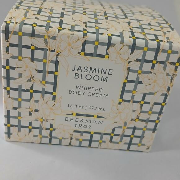 Beekman 1802 JASMINE BLOOM 16 oz whipped body cream goat milk NIB - Picture 3 of 6